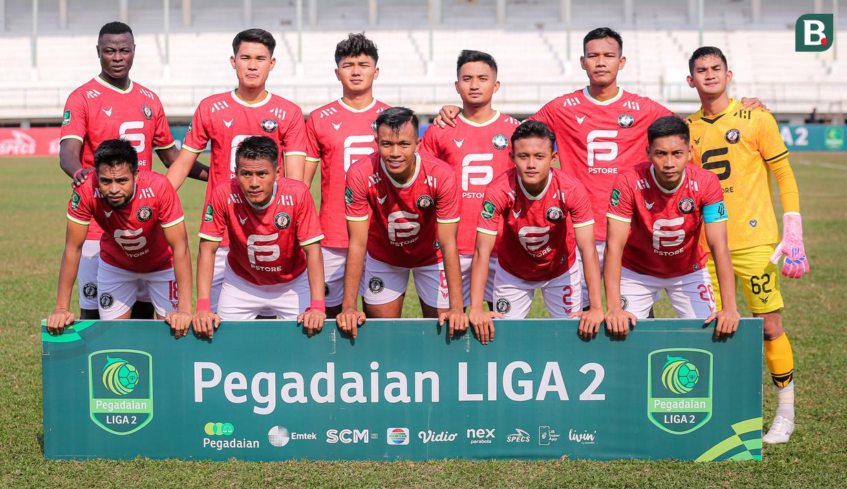 <p>Starting XI tim FC Bekasi City pada laga lanjutan Grup B Pegadaian Liga 2 2023/2024 antara FC Bekasi City melawan PSIM Yogyakarta di Stadion Singaperbangsa, Kabupaten Karawang, Jawa Barat, Senin (06/11/2023). (Bola.com/Bagaskara Lazuardi)</p>