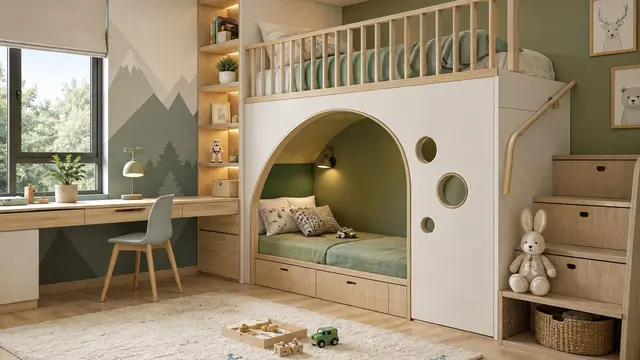 Inspirasi Desain Tempat Tidur Anak