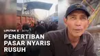 Sejumlah pedagang sayur di Pasar Baru Kota Bekasi mengamuk dan terlibat keributan dengan petugas Satpol PP pada Senin siang. Keributan terjadi saat petugas Satpol PP menertibkan para pedagang kaki lima yang berjualan di bahu jalan.