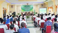 Rapat Kerja Daerah (Rakerda) Badan Kesejahteraan Masjid (BKM) Kalbar di Aula Kanwil Kemenag Kalimantan Barat. (Foto: Dokumentasi Kemenag)