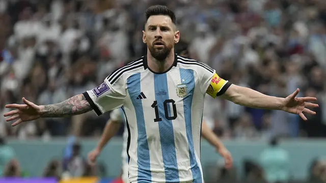Foto: Deretan Rekor yang Dicapai Lionel Messi setelah Argentina Sikat Kroasia di Semifinal Piala Dunia 2022