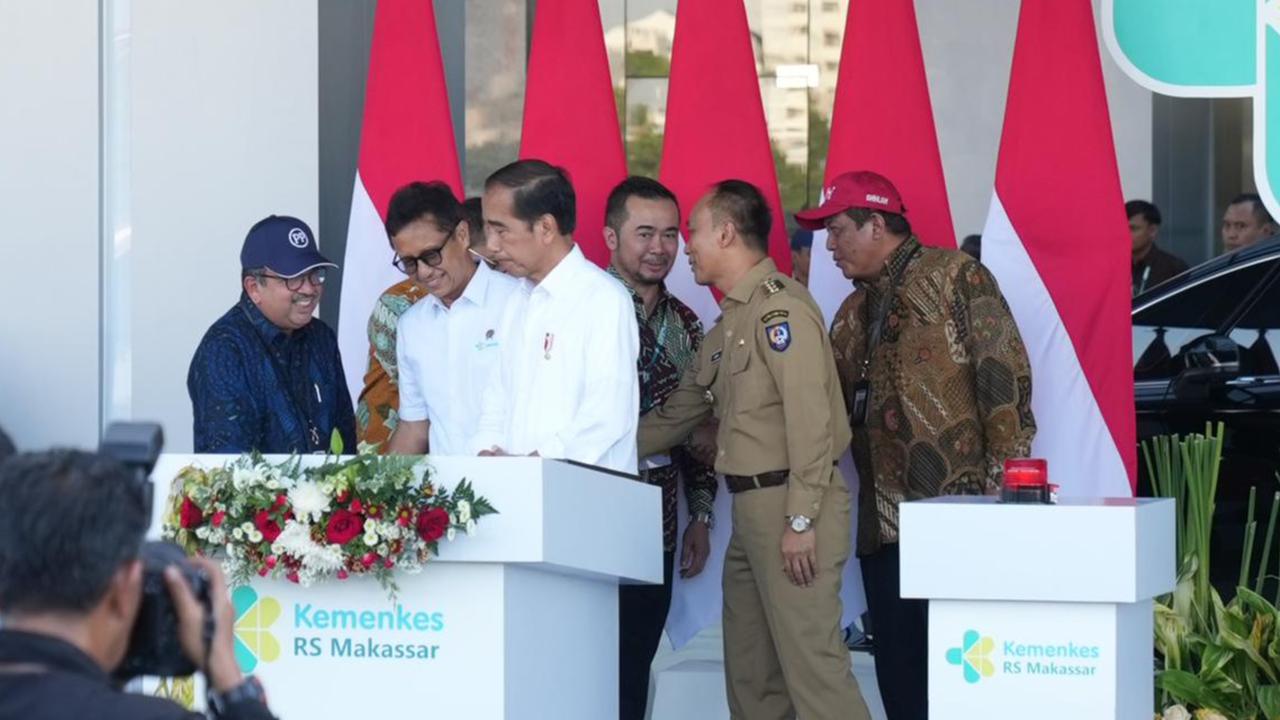 Intip Fasilitas Mewah Rumah Sakit Pemerintah di Makassar yang Baru Diresmikan Jokowi