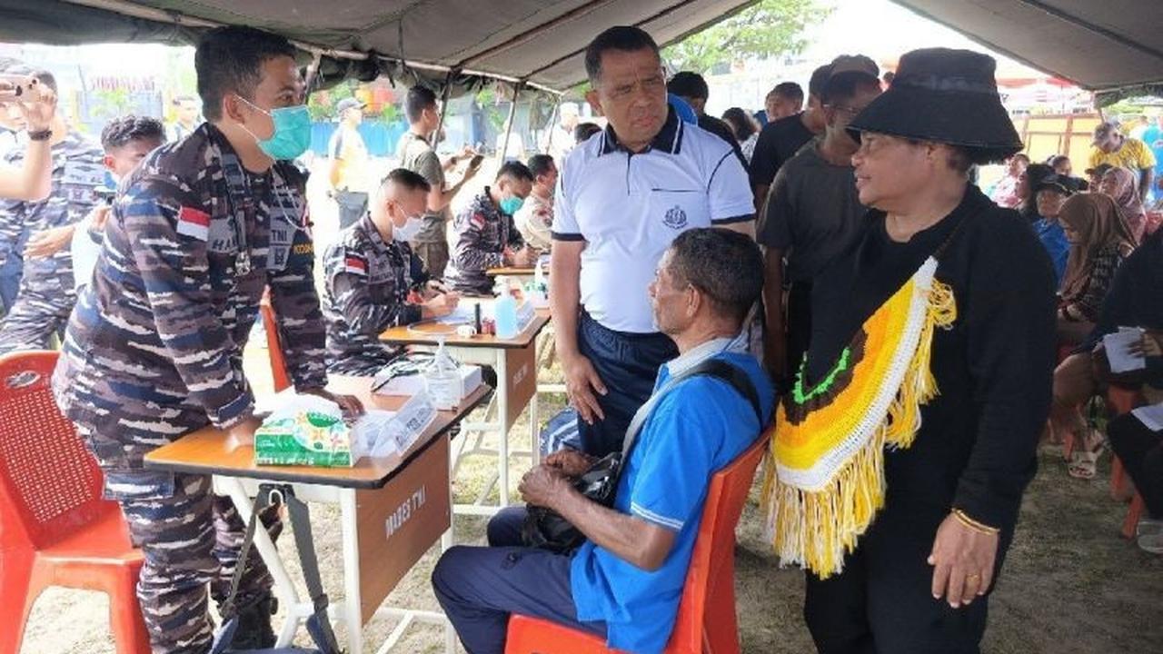 Fakta Unik Baksos TNI AL Jayapura: Jelang HUT ke-80, Ribuan Warga Rasakan Manfaat di Lapangan Trisila