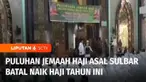 Puluhan jemaah haji asal Sulawesi Barat batal ke tanah suci pada tahun ini. Batalnya jemaah haji ke tanah suci didasari beragam faktor, di antaranya belum melunasi biaya haji.