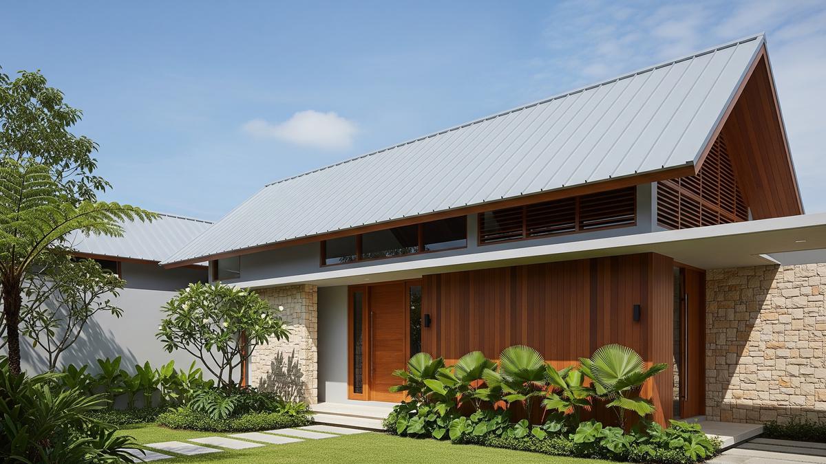 7 Desain Rumah Minimalis Atap Galvalum, Padukan Estetika dan Ketahanan