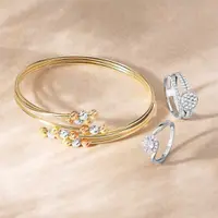 Perhiasan emas dan berlian di The Palace Jeweler/Istimewa