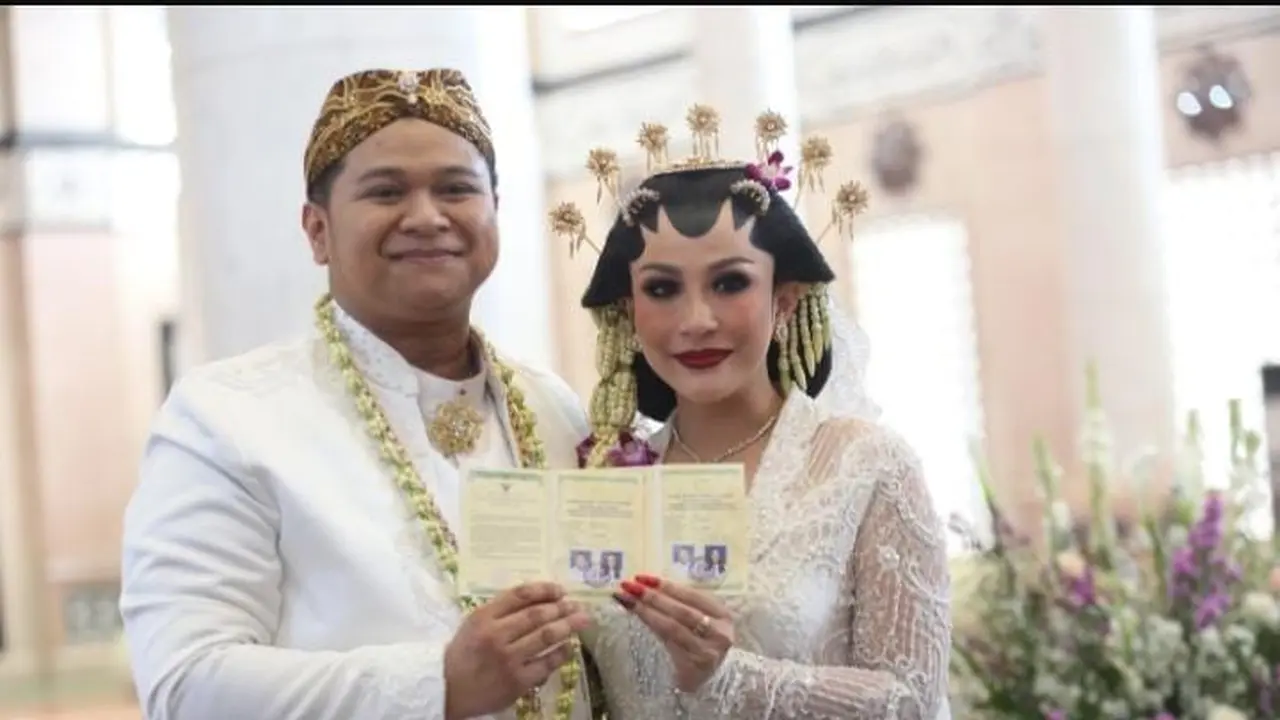 Nabila Gomes resmi menikah dengan Muhammad Reza (Liputan6.com/Budi Santoso)