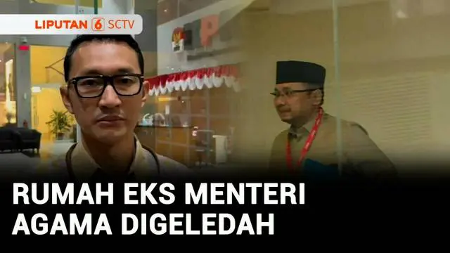 VIDEO: Rumah Eks Menag Yaqut Cholil Digeledah KPK, Sejumlah Dokumen dan Berkas Elektronik Disita