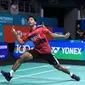 Tunggal putra Indonesia&nbsp;Chico Aura Dwi Wardoyo melaju ke babak kedua Malaysia Open 2023 setelah mengalahkan Hans-Kristian Solberg Vittinghus dari Denmark dengan skor 21-11, 16-21, dan 25-23 di&nbsp;Axiata Arena, Bukit Jalil, Kuala Lumpur, Rabu, 11 Januari 2023. (foto: PBSI)