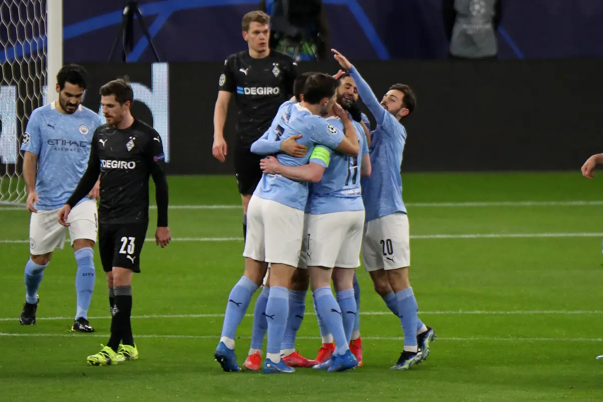 Manchester City Vs Borussia Monchengladbach