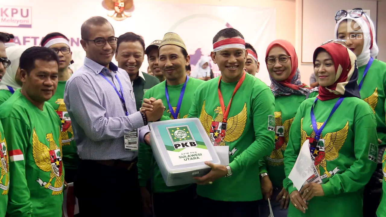 Diwakili Sekjen, PKB Resmi Mendaftar Peserta Pemilu 2019