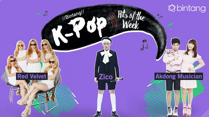 [Bintang] Bintang K-Pop Hits of the Week: Akdong Musician, Red Velvet, Zico