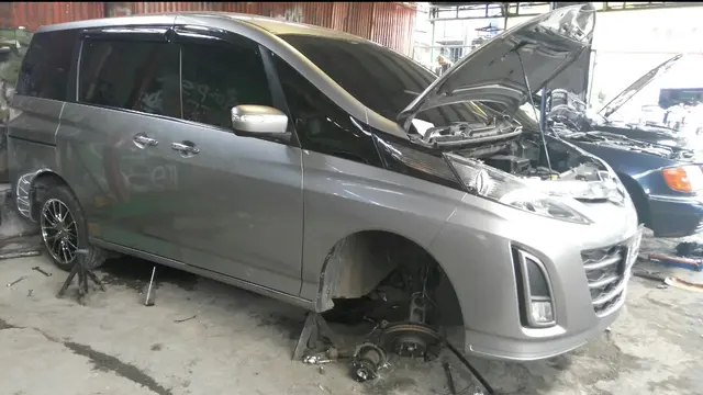 Pakai pelek dan ban besar rusak kaki-kaki mobil