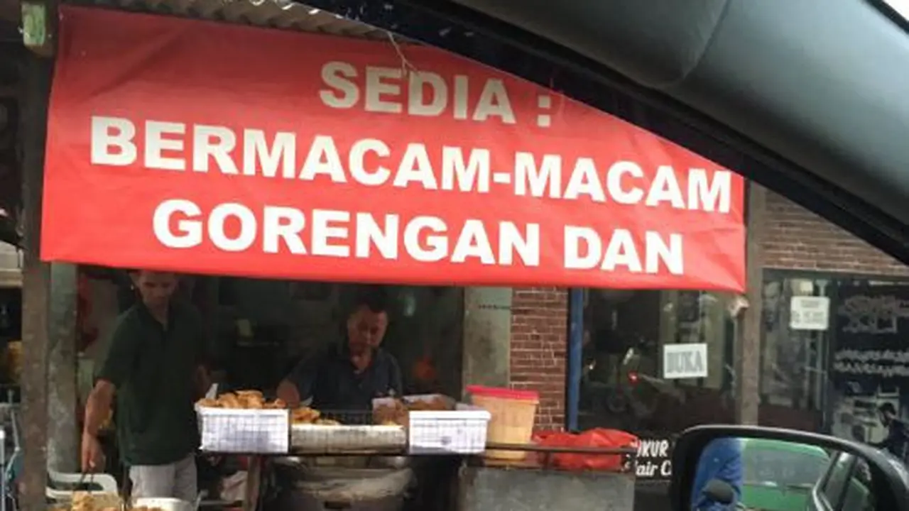 spanduk gorengan