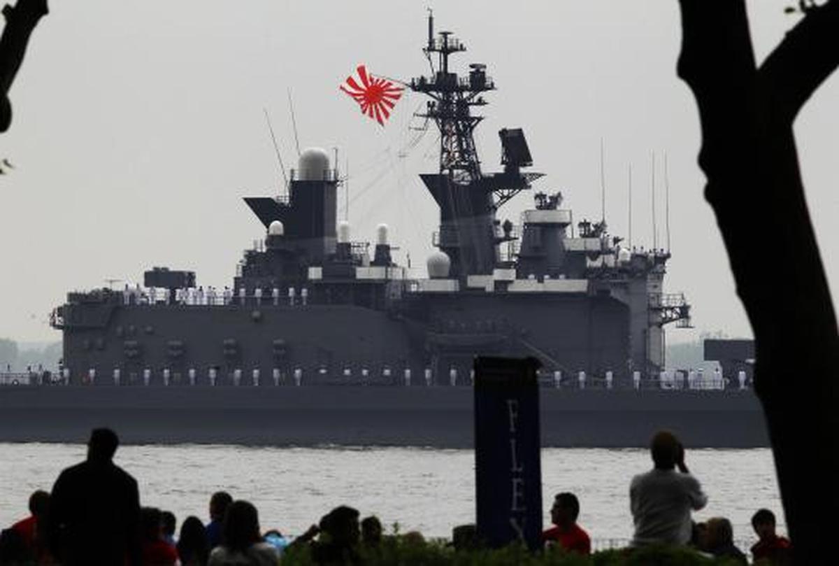 KRI Dewaruci ikut parade kapal perang di New York