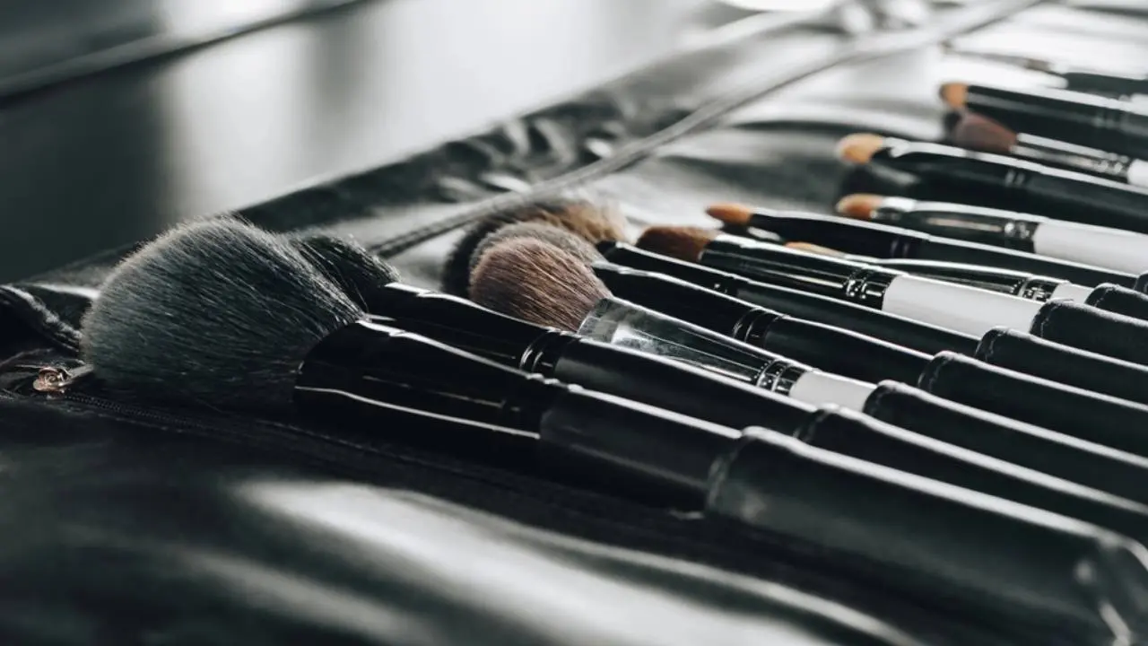 Ilustrasi makeup brush terbaik.