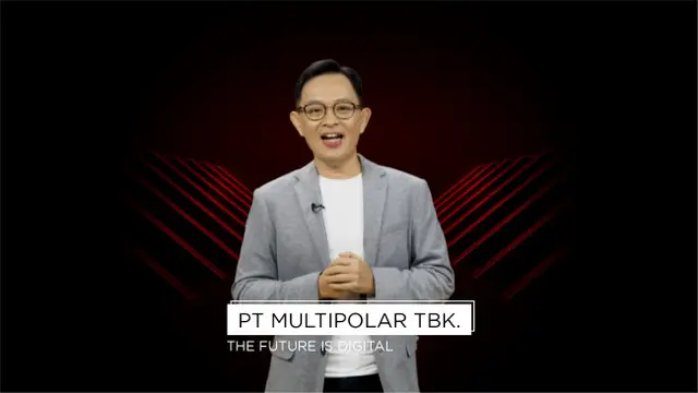 Presiden Direktur & CEO MPC, Adrian Suherman mengumumkan transformasi perusahaan sebagai komitmen untuk mendukung dan mempercepat pertumbuhan ekonomi digital di Indonesia. (Foto: Multipolar)