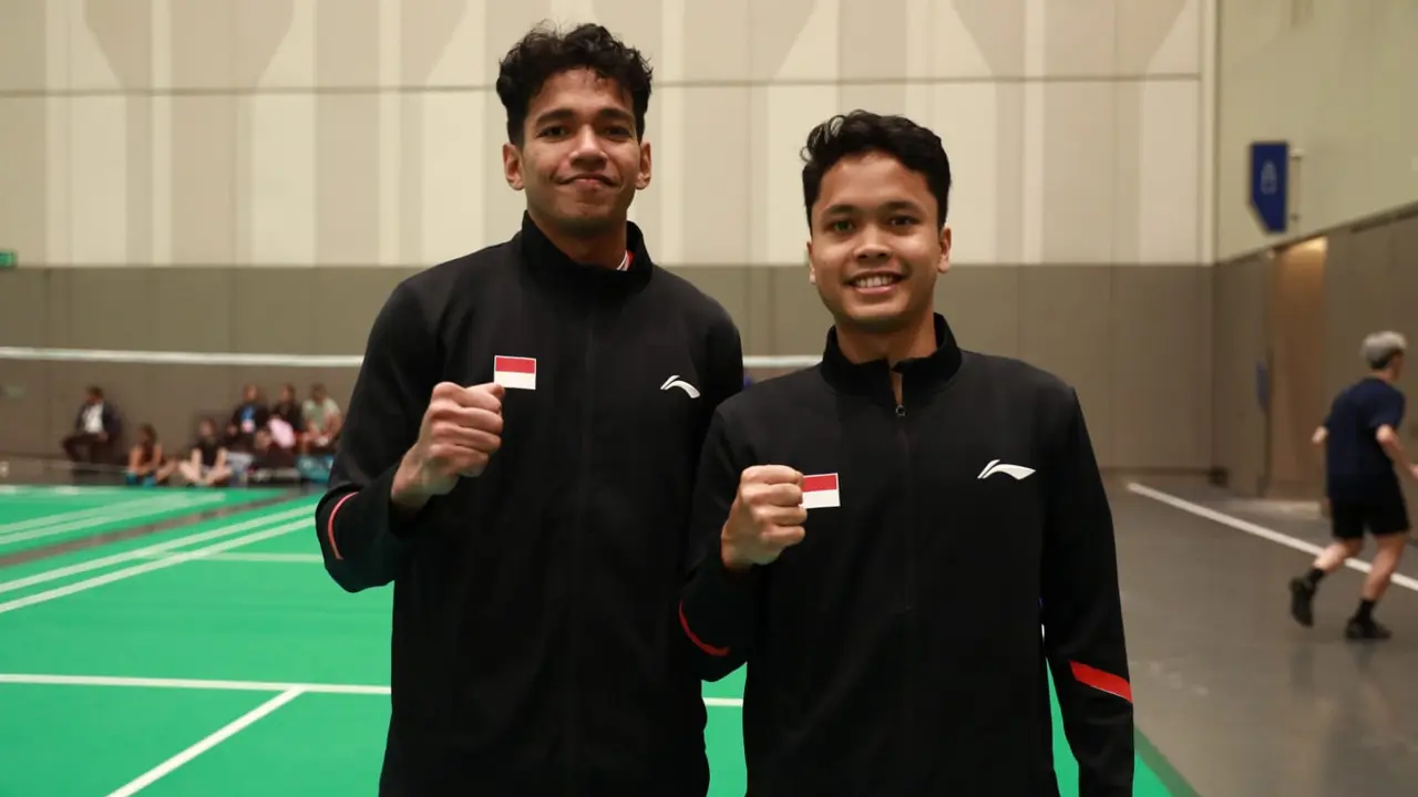 Anthony Sinisuka Ginting - Chico Aura Dwi Wardoyo - Kejuaraan Bulu Tangkis Beregu Campuran Asia - Badminton Asia Mixed Team Championship 2023