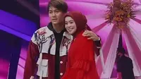 Rizky Billar datang jadi tamu spesial di acara ulang tahun Lesty Kejora. (Sumber: Instagram/@indosiar)