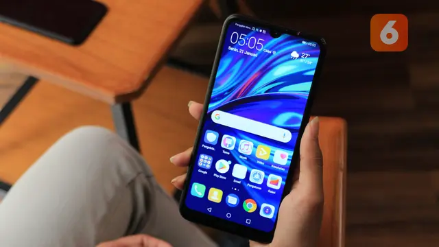 Tampilan Huawei Y7 Pro 2019