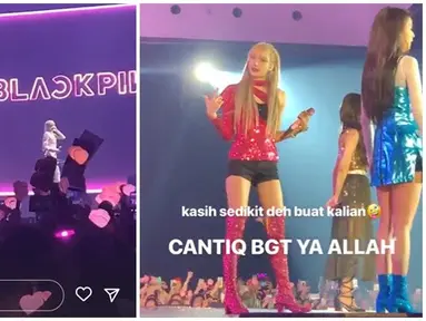 Pada Januari 2019, Blackpink pernah menggelar konser di Indonesia bertajuk ‘2019 World Tour Blackpink in Your Area’. Konser tersebut digelar di Convention Exhibition (ICE) BSD, Tangerang, Banten. Seluruh Blink (Sebutan untuk penggemar Blakcpink) menyambut antusias konser grup vokal wanita yang debut pada 2016 itu, tak terkecuali dengan Audi Marissa. (Liputan6.com/IG/@audimarissa)