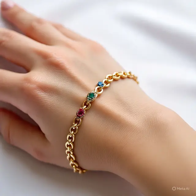 Model Gelang Emas London 10 Gram