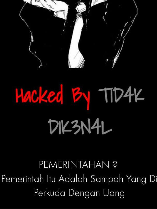 Website Dinas Kesehatan Blora diretas orang tak dikenal. (Foto: Liputan6.com/Ahmad Adirin)