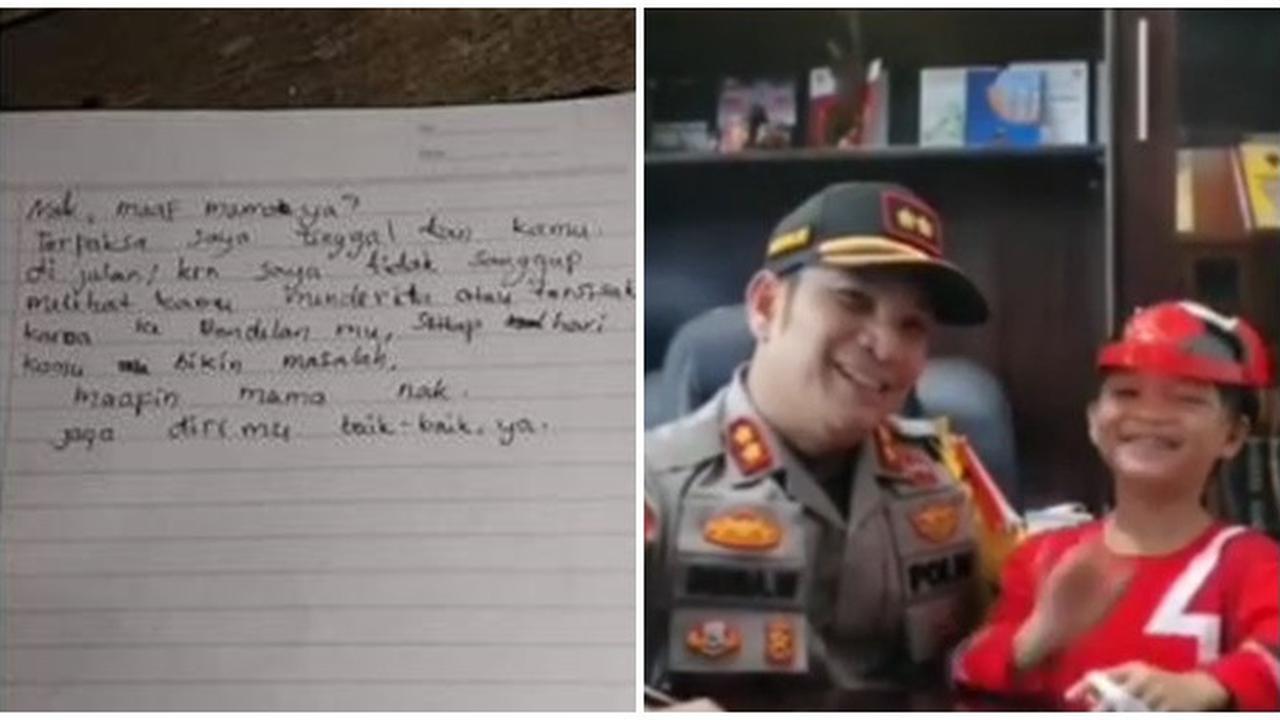 Bocah Viral yang Dibuang Ibunya karena Nakal, Kini Diasuh Kapolres Pelalawan