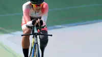 Atlet paralimpiade Indonesia untuk cabor sepeda, M Fadli saat latihan di Jepang (NPC Indonesia)