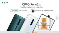 OPPO Reno2 F dan tersedia eksklusif di Shopee.