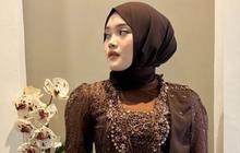 Penampilan Putri Delina di Tasyakuran Mahalini Jadi Buah Bibir, Elegan dengan Kebaya Cokelat