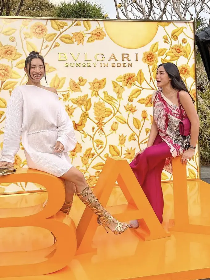 Potret Tampilan Duo Bestie Jessica Iskandar dan Jennifer Bachdim