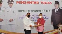 Resmi Duduki Jabatan Kepala Dinas Pertanian dan Perkebunan Jawa Tengah, Pemkab Cilacap Gelar Pengantar Tugas. (Foto: Liputan6.com/Diskominfo Cilacap)