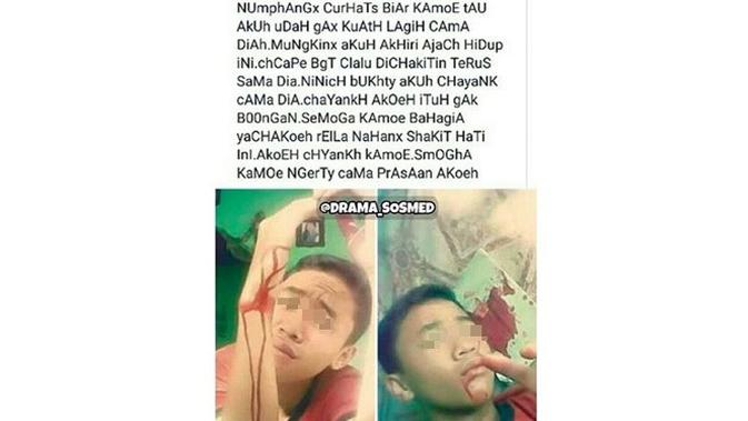 Status Facebook 6 Bocah Galau Ini Bikin Geleng Kepala (sumber: Instagram.com/drama_sosmed)