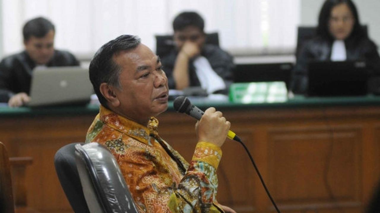 Politikus PPP Hasrul Azwar bersaksi di sidang Suryadharma Ali