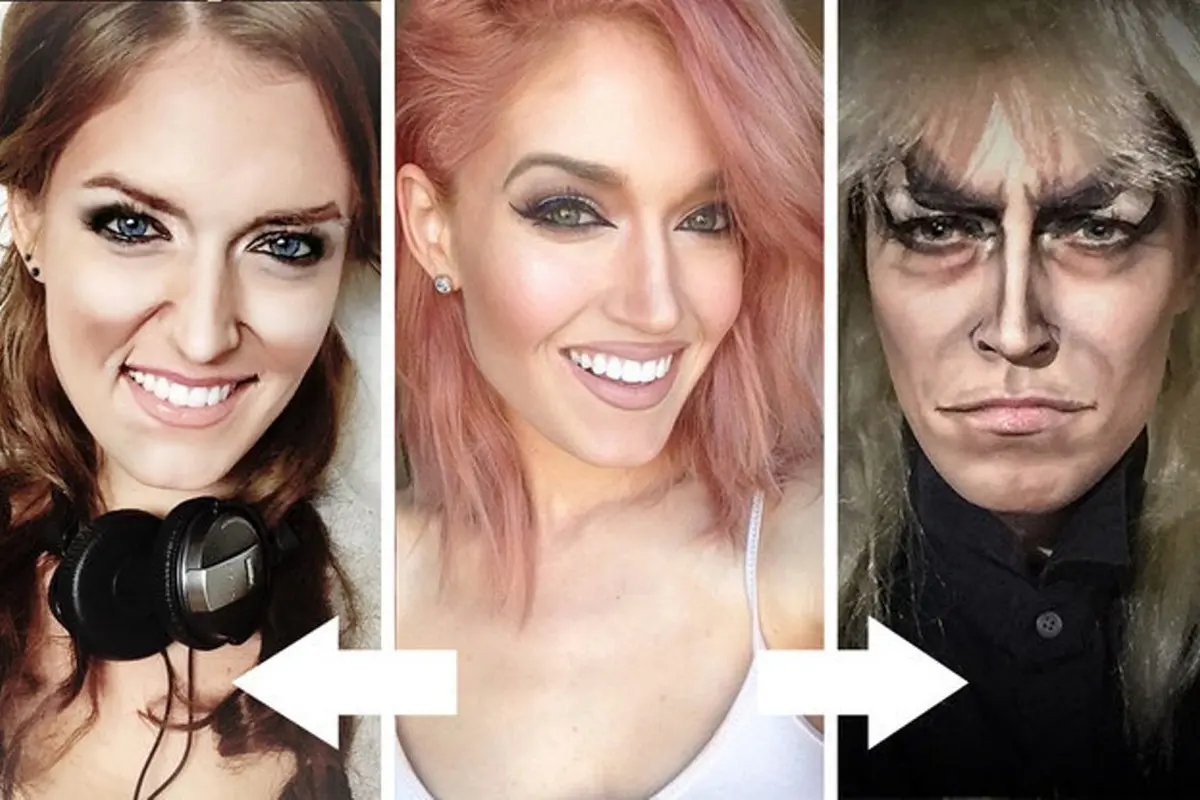 Cewek Ini Ubah Tampilan Wajahnya Jadi Siapa Saja dengan Makeup