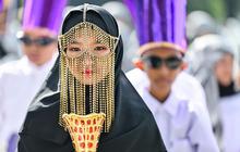 FOTO: Ribuan Siswa Semarakkan Pawai Tahun Baru Islam di Banda Aceh