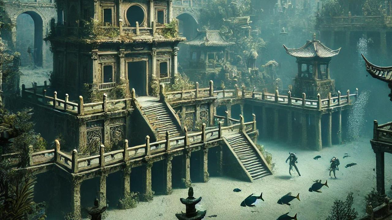 Dijuluki Atlantis Versi China, Kota Kuno di Bawah Danau Ini Luasnya 60 Kali Lapangan Bola