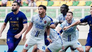 Persijap Jepara berhasil meraih kemenangan 3-0 atas Persita Tangerang pada laga pekan ke-32 BRI Super League 2025/2026 di Stadion Internasional Banten, Minggu (10/5/2026) sore WIB. (dok. Persijap Jepara)