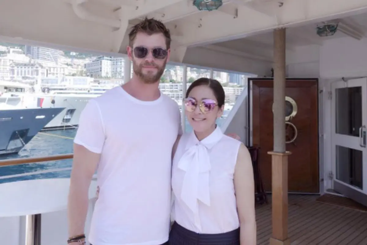 Maia Estianty dan Chris Hemsworth