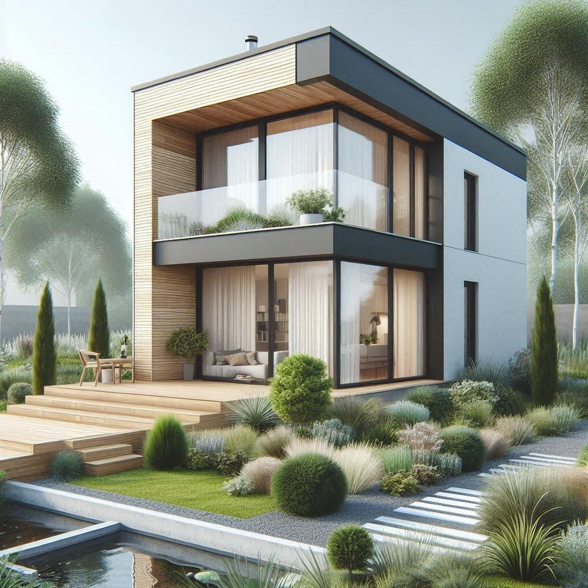 Ilustrasi Rumah Kecil Minimalis