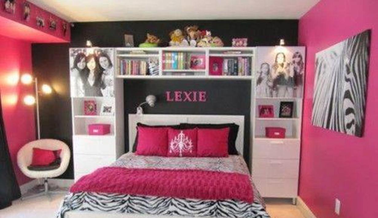 Inspirasi Kamar Tidur Bertema Zebra & Warna Pink Keren ...