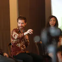 Kvitland bicara tentang lagu Nasi Padang yang sempat jadi viral. (Ruswanto/Bintang.com)