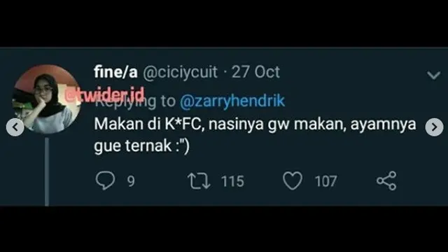 cuitan seberapa miskin lo (foto: twitter/@twider.id)