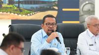 Kepala Badan Komunikasi Pemerintah (Bakom) RI Muhammad Qodari dalam konferensi pers di Kantor Bakom RI, di Jakarta, Rabu (29/4/2026). (Istimewa)