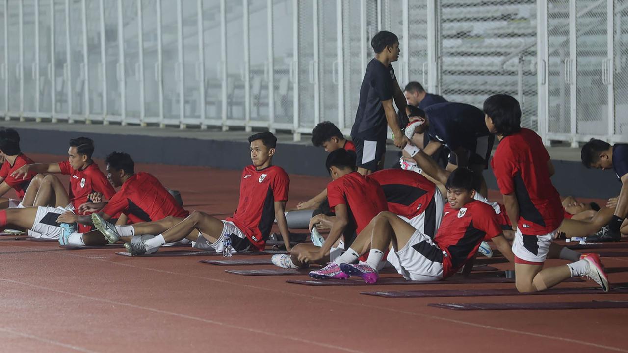 FOTO: Garuda Muda Siap Tempur di Semifinal AFF U-23