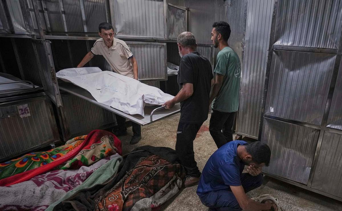 FOTO: Rumah Sakit Shifa yang Hancur,  Dari Simbol Harapan Jadi Saksi Derita Gaza