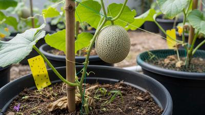 10 Penyebab Tanaman Melon Banyak Daun tetapi Sulit Menghasilkan Buah