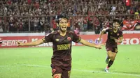 Gelandang PSM Makassar, Rasyid Bakri. (Bola.com/Abdi Satria)