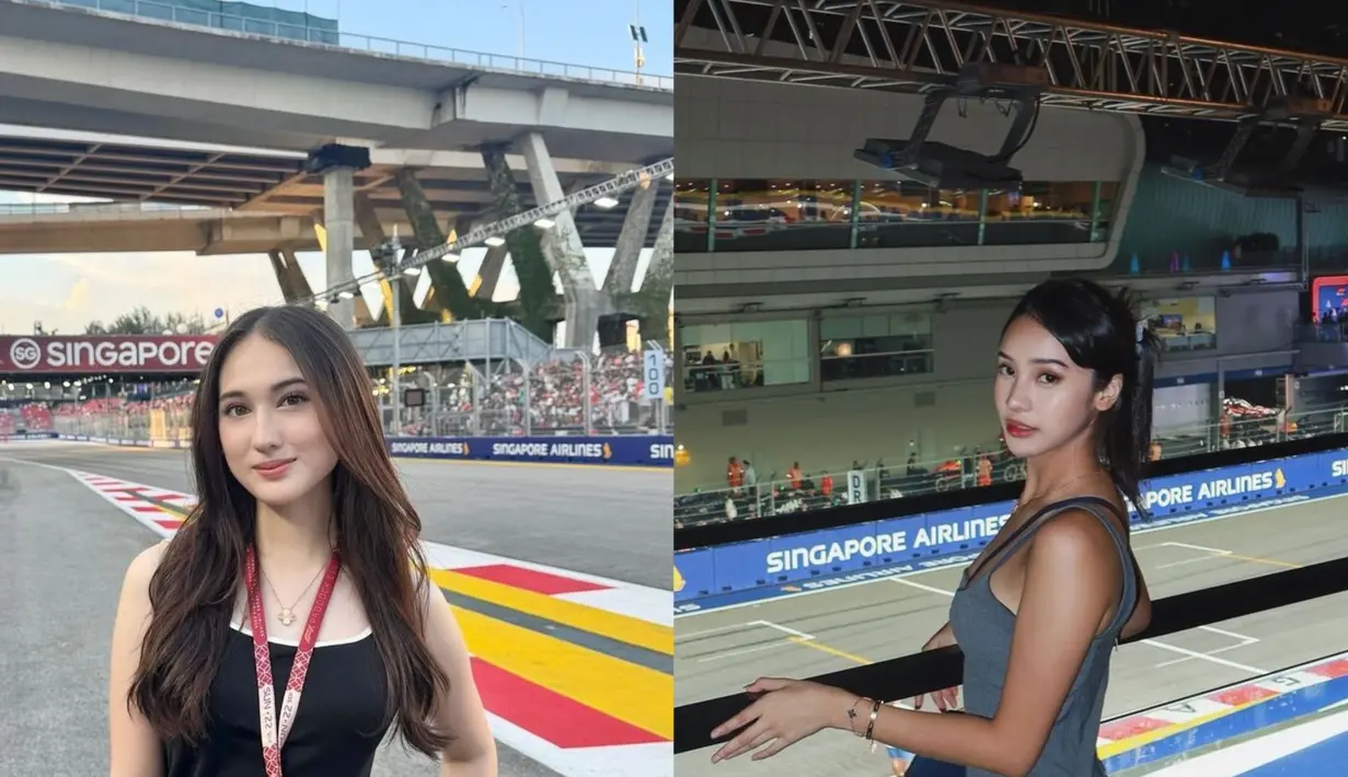 Grand Prix Singapura yang menjadi seri ke-18 Formula 1 2024 telah digelar. Balapan jet darat ini berlangsung pada 20-22 september di Singapura. [@anyageraldine/@its_lauramoane2].